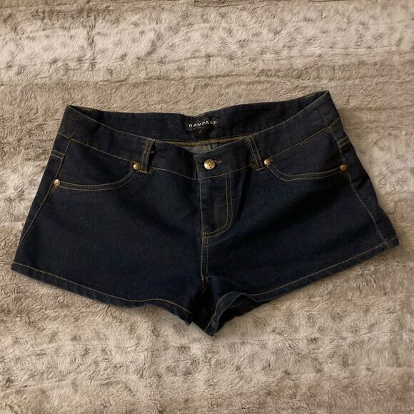 𝅺: : RAMPAGE Low Rise “Shimmer” Denim Shorts : : - Picture 11 of 12